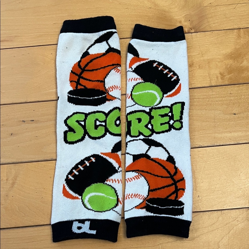 Sports Themed Baby/Toddler Leg Warmers